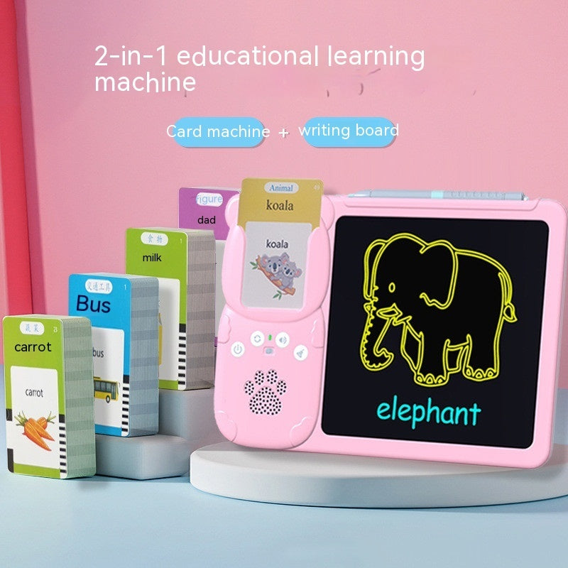 Machine à cartes d'apprentissage 2 en 1 En Anglais